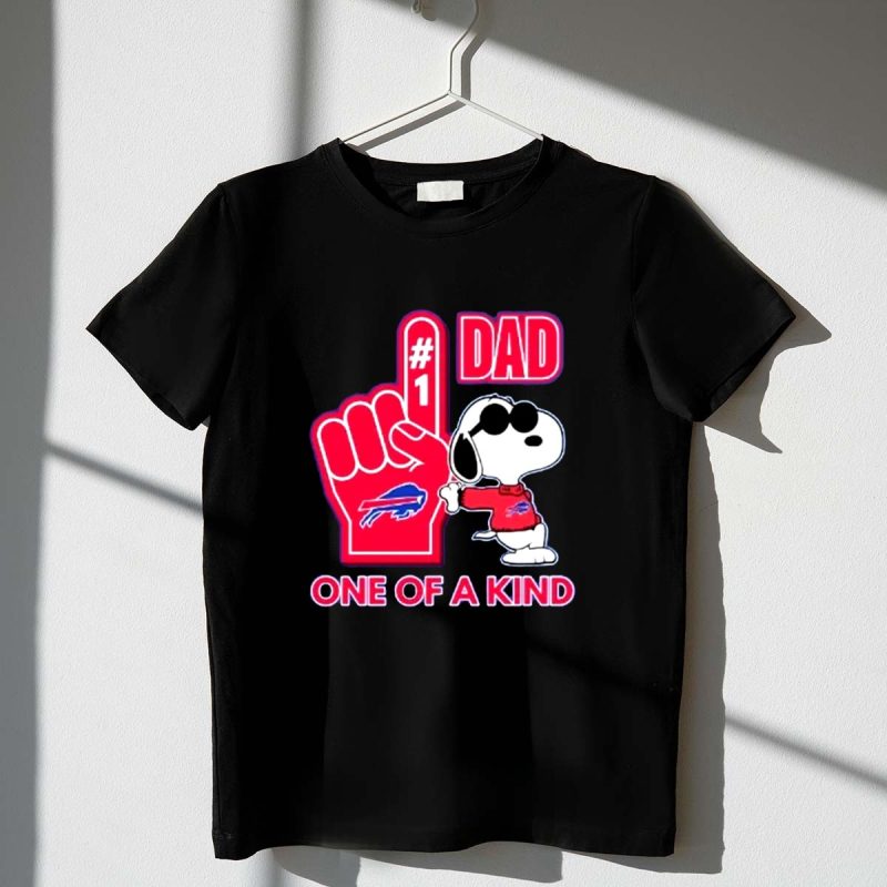 Snoopy Buffalo Bills 1 Dad One Of A Kind 1 T Shirt