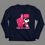 Snoopy Buffalo Bills 1 DAD One of A Kind 6 Long Sleeves