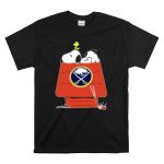 Snoopy Buffalo Sabres Hockey Doghouse Woodstock Nhl Peanuts T Shirt 6.jpg