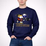 Snoopy Buffalo Sabres Hockey Player with Puck 3 Sweatshirt.jpg