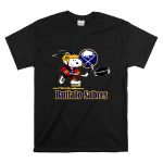 Snoopy Buffalo Sabres Hockey Player with Puck T Shirt 6.jpg