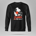 Snoopy Calgary Flames If You Dont Like Flames Kiss My Endzone 9 Sweatshirt.jpg