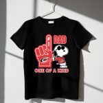 Snoopy Carolina Hurricanes 1 Dad One Of A Kind 1 T Shirt.jpg