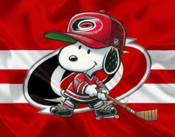 Snoopy Carolina Hurricanes Banner