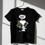 Snoopy Cartoon with Minnesota Wild Hockey Fans Message for All U Wild Haters 1 T Shirt.jpg