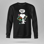 Snoopy Cartoon with Minnesota Wild Hockey Fans Message for All U Wild Haters 9 Sweatshirt.jpg