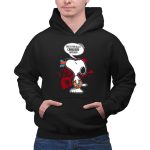 Snoopy Cavaliers Basketball Fans Shoutout To Haters 2 Hoodie