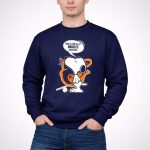 Snoopy Celebrating Baltimore Orioles with Baseball Bat for Orioles Haters 3 Sweatshirt