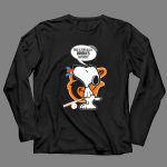 Snoopy Celebrating Baltimore Orioles with Baseball Bat for Orioles Haters 4 Long Sleeves