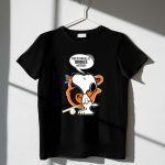 Snoopy Celebrating Baltimore Orioles with Baseball Bat for Orioles Haters T Shirt 1
