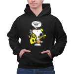Snoopy Celebrating Los Angeles Lakers Basketball With Haters Speech Bubble 2 Hoodie