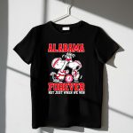 Snoopy Charlie Brown Alabama Crimson Tide Forever Not Just When We Win 1 T Shirt