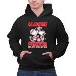 Snoopy Charlie Brown Alabama Crimson Tide Forever Not Just When We Win 2 Hoodie