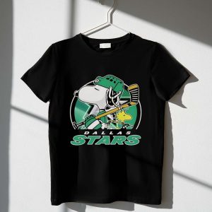 Snoopy Charlie Brown And Woodstock Dallas Stars The Peanuts 1 T Shirt.jpg