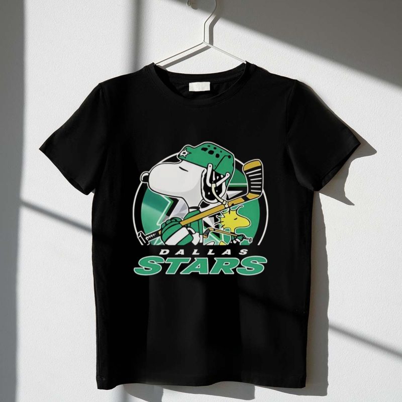 Snoopy Charlie Brown And Woodstock Dallas Stars The Peanuts 1 T Shirt.jpg