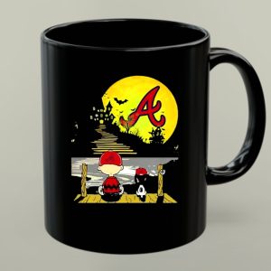 Snoopy Charlie Brown Atlanta Braves Halloween Under Moon 1 mug.jpg