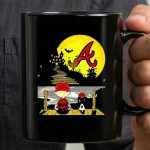 Snoopy Charlie Brown Atlanta Braves Halloween Under Moon 3 mug.jpg