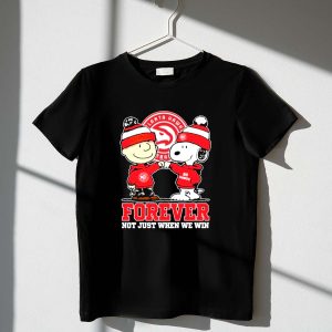 Snoopy Charlie Brown Atlanta Hawks Forever Not Just When We Win 1 T Shirt
