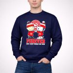 Snoopy Charlie Brown Atlanta Hawks Forever Not Just When We Win 3 Sweatshirt