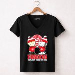 Snoopy Charlie Brown Atlanta Hawks Forever Not Just When We Win 7 Womens V Neck