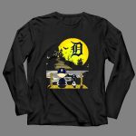Snoopy Charlie Brown Detroit Tigers Halloween Moon Scene 4 Long Sleeves.jpg