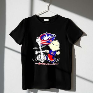 Snoopy Charlie Brown Happy Columbus Blue Jackets Dance 1 T Shirt.jpg