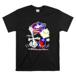 Snoopy Charlie Brown Happy Columbus Blue Jackets Dance T Shirt 6.jpg