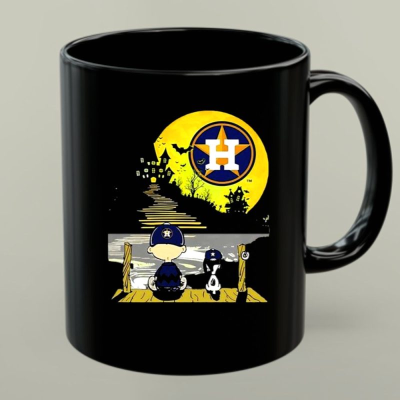Snoopy Charlie Brown Houston Astros Halloween Moon Scene 1 Mug.jpg