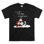 Snoopy Charlie Brown Live Well Love Much Laugh Often Winter Snowman Scene T Shirt 6 1.jpg