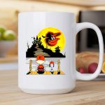Snoopy Charlie Brown Sit Under Moon Baltimore Orioles Halloween 2 mug.jpg