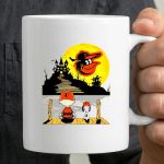 Snoopy Charlie Brown Sit Under Moon Baltimore Orioles Halloween 3 mug.jpg
