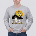 Snoopy Charlie Brown Sit Under Moon Colorado Rockies Halloween 6 Long Sleeves.jpg
