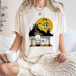 Snoopy Charlie Brown Sit Under Moon Colorado Rockies Halloween T Shirt 7.jpg