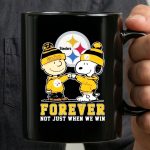 Snoopy Charlie Brown Steelers Forever Not Just When We Win 3 mug.jpg