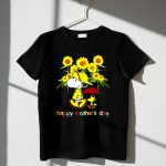Snoopy Charlie Brown Sunflower Happy Mothers Day 1 T Shirt