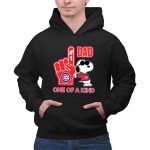 Snoopy Chicago Cubs 1 DAD One of A Kind 2 Hoodie