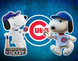 Snoopy Chicago Cubs Banner