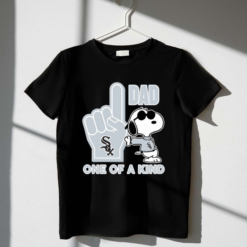 Snoopy Chicago White Sox 1 Dad One Of A Kind 1 T Shirt