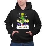 Snoopy Christmas Baltimore Ravens Charlie Brown Characters 2 Hoodie