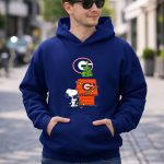 Snoopy Christmas Georgia Bulldogs Football Tree And Doghouse 8 Hoodie.jpg
