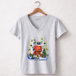 Snoopy Christmas House with Woodstock and Gifts Give The Gift Of Friendship T Shirt 51 1.jpg