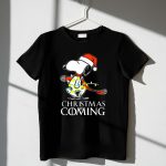 Snoopy Christmas Is Coming Game Of Thrones Santa Hat Lights 1 T Shirt 1.jpg