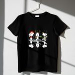 Snoopy Christmas Reflections Santa Reindeer Lights 1 T Shirt 1.jpg