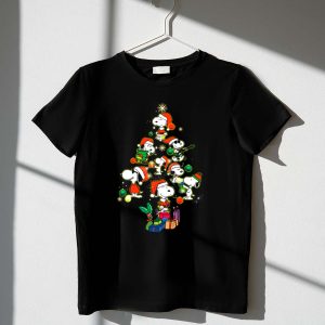 Snoopy Christmas Tree Peanuts Movie Holiday 1 T Shirt 1.jpg