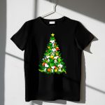 Snoopy Christmas Tree with Santa Hats and Gifts 1 T Shirt 1.jpg