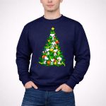 Snoopy Christmas Tree with Santa Hats and Gifts 3 Sweatshirt 1.jpg