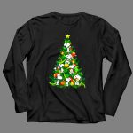 Snoopy Christmas Tree with Santa Hats and Gifts 4 Long Sleeves 1.jpg