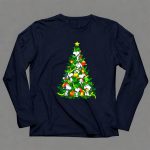 Snoopy Christmas Tree with Santa Hats and Gifts 6 Long Sleeves 1.jpg
