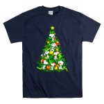 Snoopy Christmas Tree with Santa Hats and Gifts T Shirt 7 1.jpg