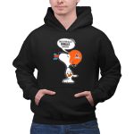 Snoopy Cincinnati Bengals Helmet Speech Bubble Haters Football 2 Hoodie